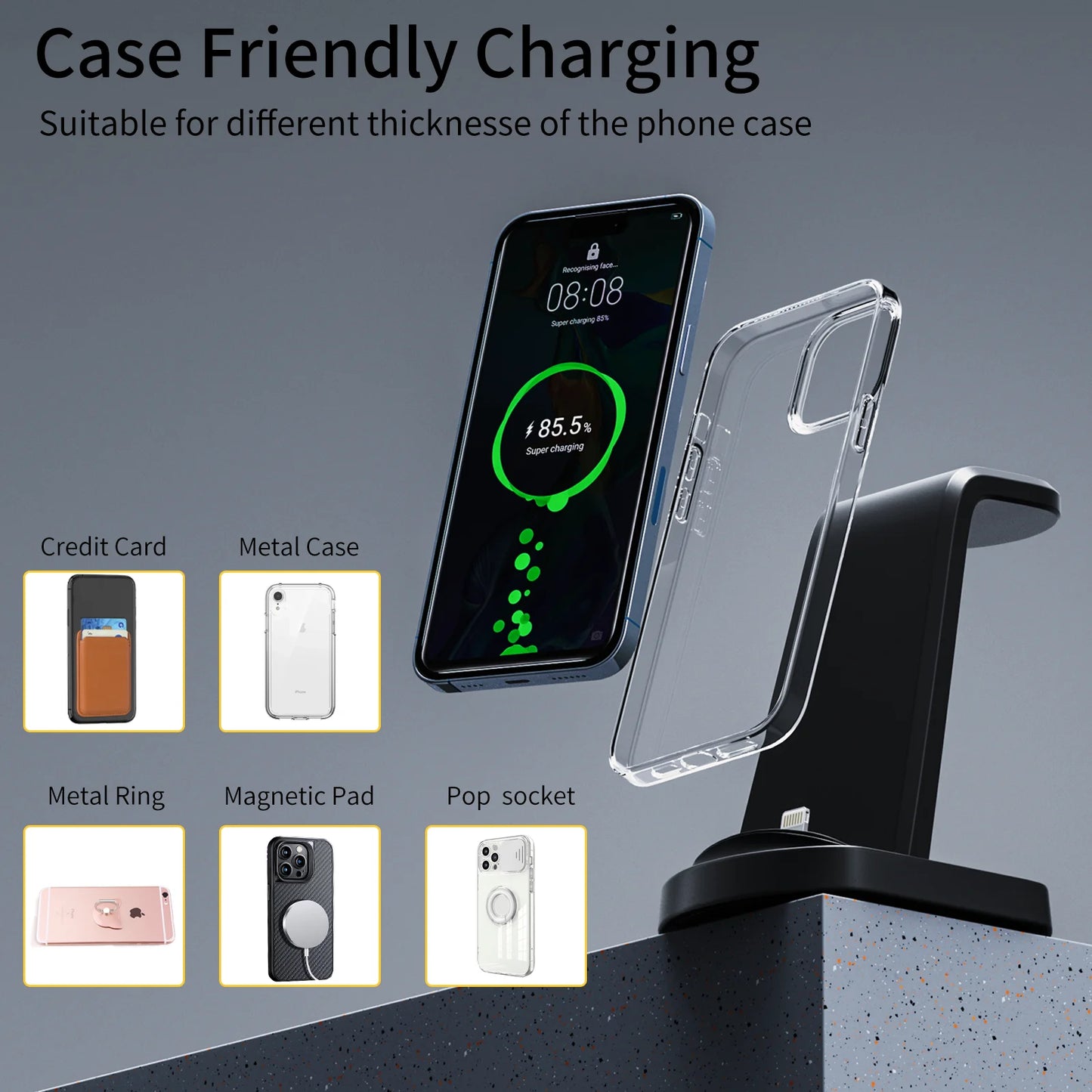 Charging Station for Apple Multiple Devices.